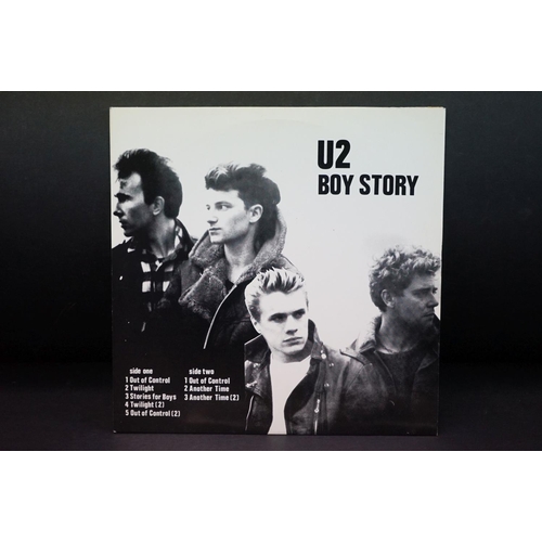 604 - Vinyl - U2 4 LP's to include Out Of Control Vols 1 and 2 Manchester Appollo December 1982 (Basil Rec... 