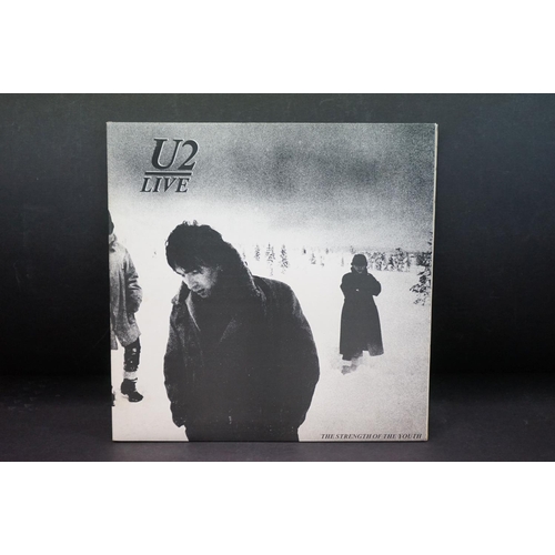 604 - Vinyl - U2 4 LP's to include Out Of Control Vols 1 and 2 Manchester Appollo December 1982 (Basil Rec... 