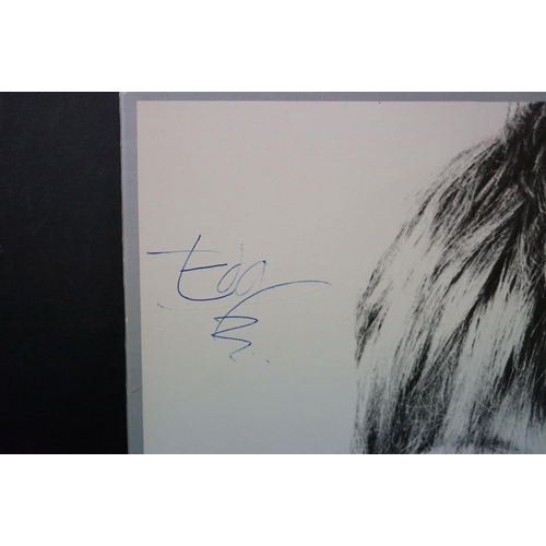 609 - Vinyl & Autographs - U2 3 LP's to include October (ILPS 9680), War (ILPS 9733) and Boy (ILPS 9646). ... 