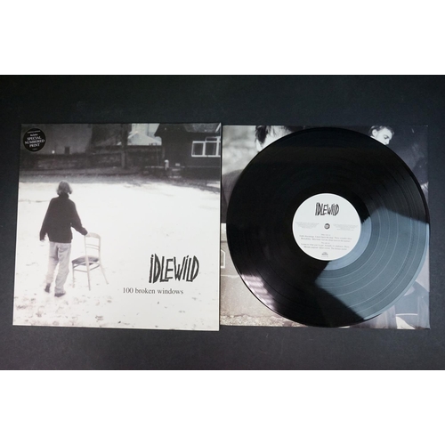 201 - Vinyl - Three Indie / Rock LPs to include Idlewild 100 Broken Windows with ltd edn numbered print (0... 