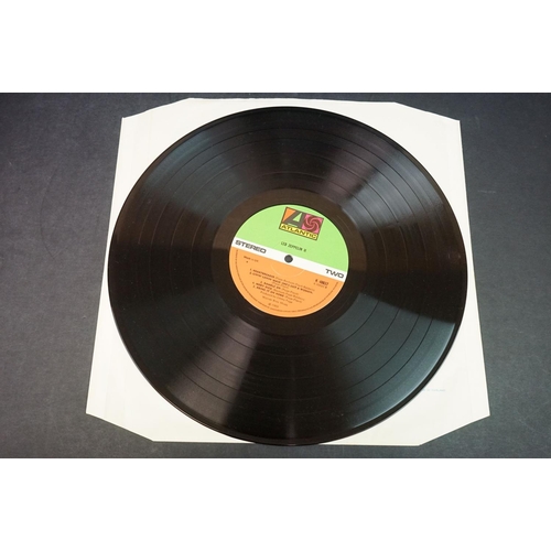 541 - Vinyl - Led Zeppelin TWO (K 40037) green and orange Atlantic label.  Sleeve & Vinyl Vg+