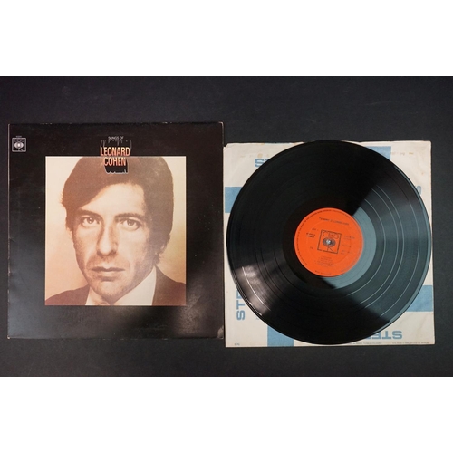 556 - Vinyl - Eight LPs to include Leonard Cohen CBS63241, The Monkees DARTY12, Best of The Beach Boys 208... 