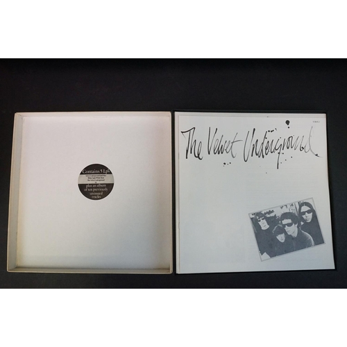 562 - Vinyl - The Velvet Underground 5 LP box set (VUBOX1) box, booklet, inners, vinyl Vg++