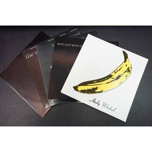 562 - Vinyl - The Velvet Underground 5 LP box set (VUBOX1) box, booklet, inners, vinyl Vg++