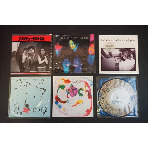 582 - Vinyl - The Cure collection to include Interviews (CURE PACK 1), Interview Picture Disc Collection (... 