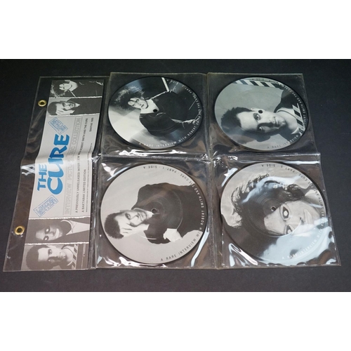 582 - Vinyl - The Cure collection to include Interviews (CURE PACK 1), Interview Picture Disc Collection (... 