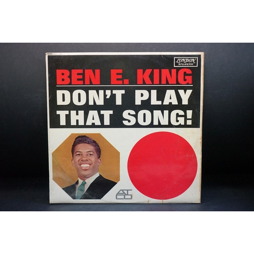 586 - Vinyl - 2 Ben E King LP's to include Songs For Soulful Lovers (HA K 8026) mono, and Don't Play The S... 