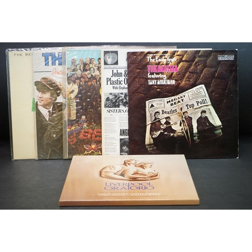 590 - Vinyl - 6 LP's from The Beatles & members to include The Early Years (Contour 2870111), At The Holly... 