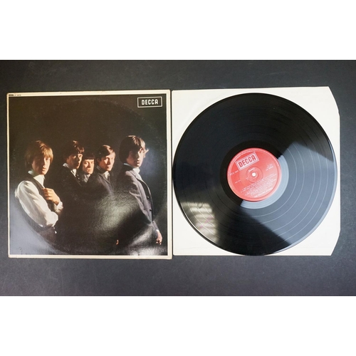 86 - Vinyl - 4 Rolling Stones LP's to include One (Decca LK 4605) and Two (LK 4661) both red boxed Decca ... 