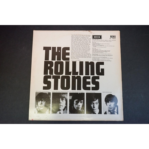 86 - Vinyl - 4 Rolling Stones LP's to include One (Decca LK 4605) and Two (LK 4661) both red boxed Decca ... 