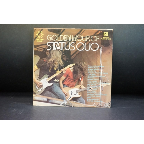 89 - Vinyl - Collection of 12 Status Quo LP's to include On The Level, Hello!, Rockin' All Over The World... 