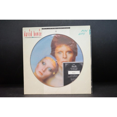 572 - Vinyl - David Bowie, Mick Ronson, Tin Machine, 11 picture discs, five from the Special Limited Editi... 