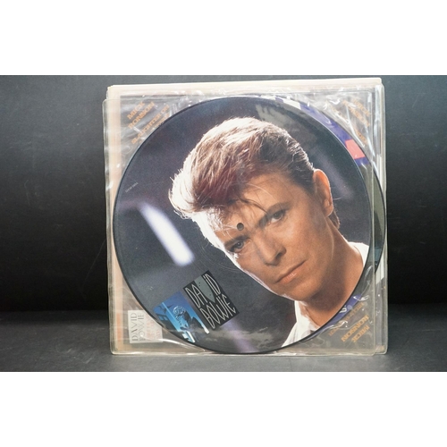 572 - Vinyl - David Bowie, Mick Ronson, Tin Machine, 11 picture discs, five from the Special Limited Editi... 