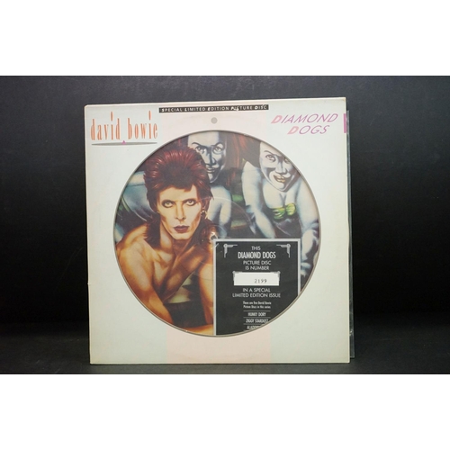 572 - Vinyl - David Bowie, Mick Ronson, Tin Machine, 11 picture discs, five from the Special Limited Editi... 