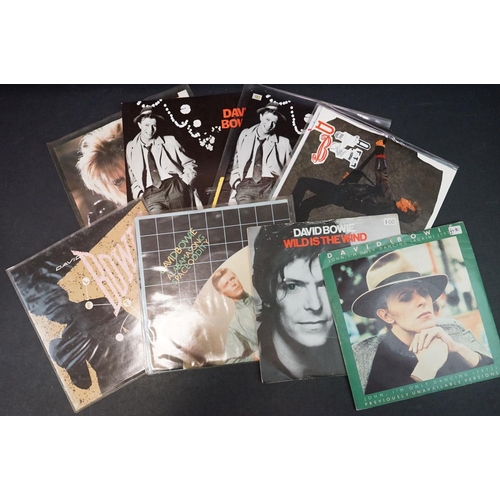 580 - Vinyl - David Bowie, a collection of 25 x 7