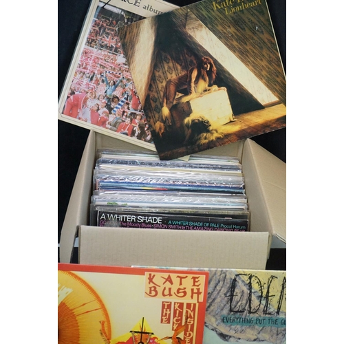 700 - Vinyl - Rock & Pop collection of approx 50 LP's to include Kate Bush, Ace, Bread, Boney M, Dire Stra... 