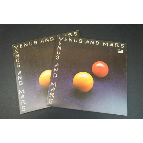 174 - Vinyl - Wings 8 LP's to include Back To The Egg, Over America (sleeve only fair, poor spine), Venus ... 