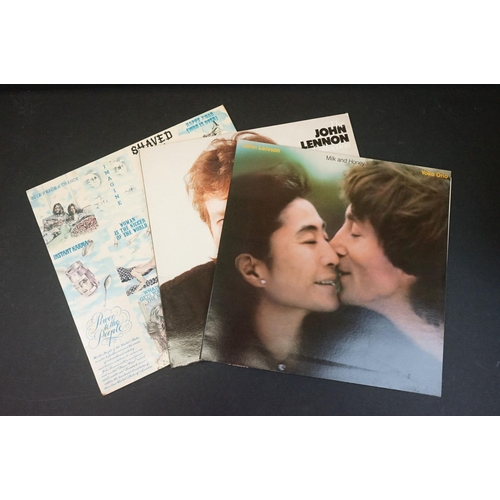 176 - Vinyl - John Lennon & Ringo Starr 6 LP's to include Milk & Honey, The Collection, Shaved Fish x 2, M... 