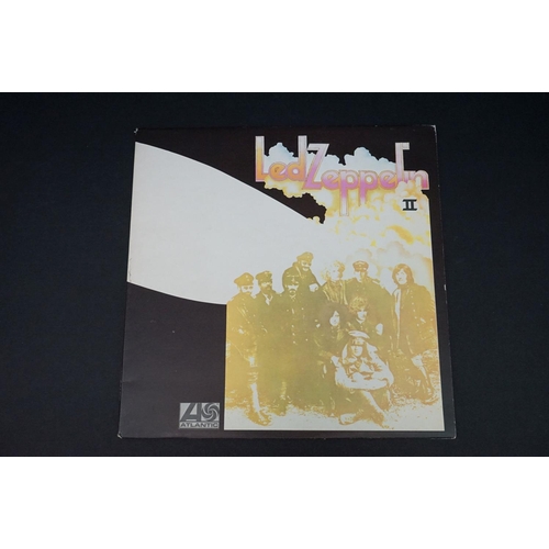 181 - Vinyl - 5 Led Zeppelin LPs to include One (SD 8216) US pressing with Atlantic / ATCO advertising inn... 