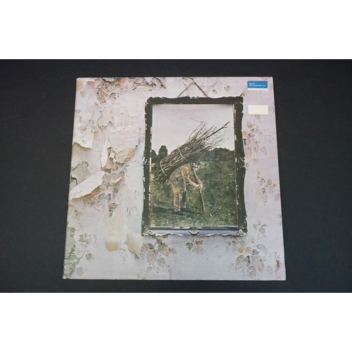 181 - Vinyl - 5 Led Zeppelin LPs to include One (SD 8216) US pressing with Atlantic / ATCO advertising inn... 