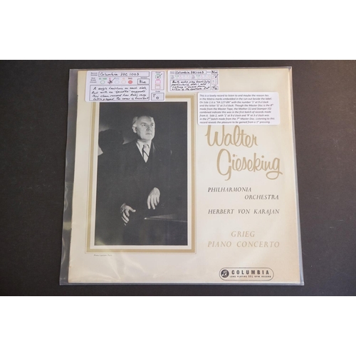 409 - Vinyl - Classical - Walter Gieseking an interesting cross section of recorded performances on Columb... 