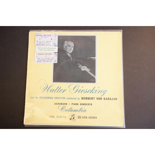 409 - Vinyl - Classical - Walter Gieseking an interesting cross section of recorded performances on Columb... 