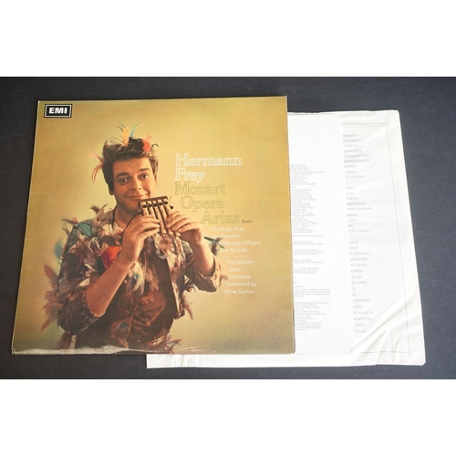 412 - Vinyl - Opera collection of 4 Columbia SAX LP's to include SAX 2265 (blue & silver) Vg+, SAX 5286 Ex... 