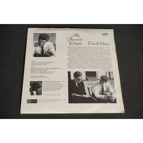 413 - Vinyl - Classical Two RCA ED1 LP's to include Van Cliburn My Favourite Chopin SB 2143.  Sleeve Ex, V... 