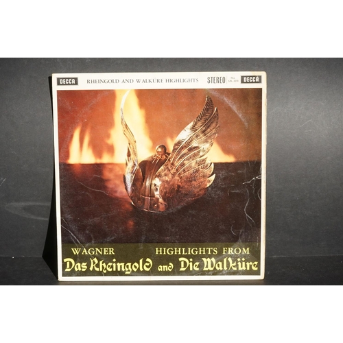 423 - Vinyl - Classical Wagner Rheingold & Walkure Highlights Decca SXL 2230 wide band ED1.  Visually grad... 