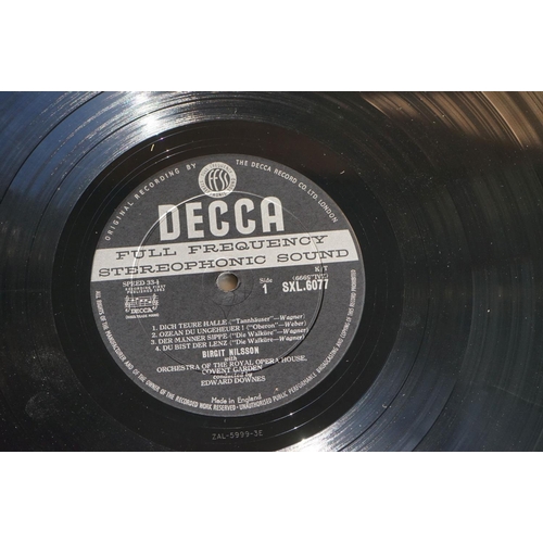 433 - Vinyl - Classical / Opera Birgit Nilsson Sings German Opera Decca SXL 6077 wide band ED1.  Sleeve Vg... 