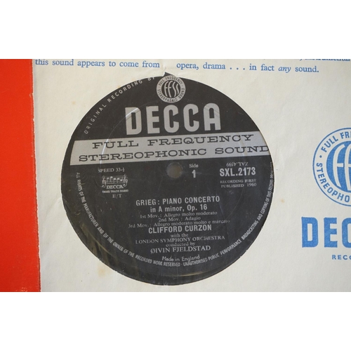 442 - Vinyl - Classical Clifford Curzon 5 Decca wide-bands along with recording of Beethovens 4th Concerto... 