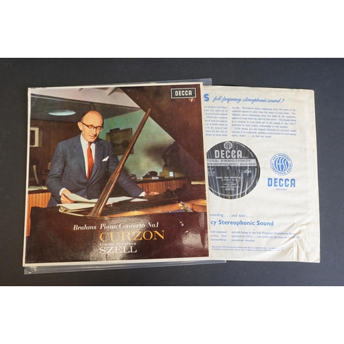 442 - Vinyl - Classical Clifford Curzon 5 Decca wide-bands along with recording of Beethovens 4th Concerto... 