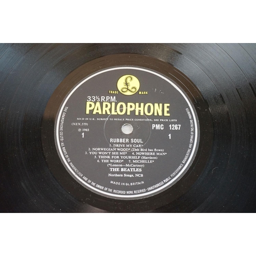 627 - Vinyl - The Beatles Rubber Soul (PMC 1267) The Gramophone Co Ltd, Sold In UK, and 33 and a Third to ... 