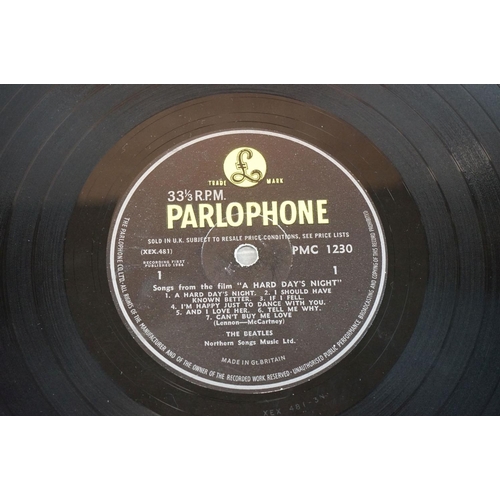 628 - Vinyl - The Beatles A Hard Days Night (PMC 1230) The Parlophone Co Ltd, Recording First Published, S... 