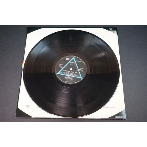 630 - Vinyl - Pink Floyd 2 LP's to include Dark Side Of The Moon (SHVL 804) gatefold sleeve with white inn... 