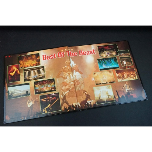 633 - Memorabilia - Iron Maiden Best Of The Beast book.  Book was originally part of a 4 LP set from 1996.... 