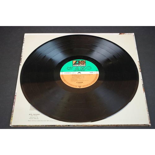 635 - Vinyl - Led Zeppelin two LP's to include Two (K40037) and Four Symbols (K 50008) both with green and... 