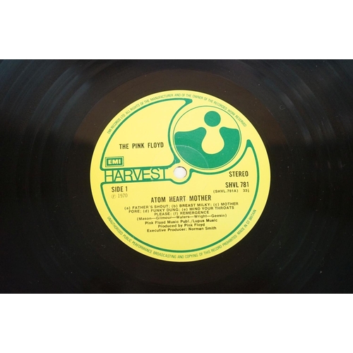 637 - Vinyl - Pink Floyd 2 LP's to include Atom Heart Mother (SHVL 781) EMI Records Ltd to label and gatef... 