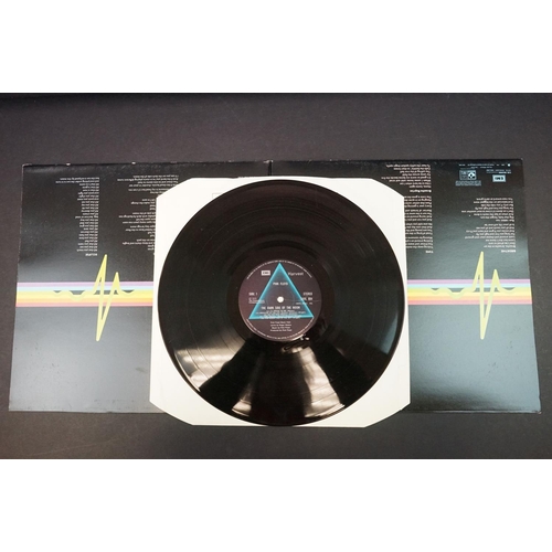 640 - Vinyl - Pink Floyd & Roger Waters two LP's to include Dark Side Of The Moon (SHVL 804) no inserts or... 