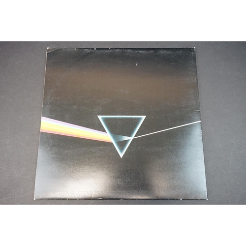 640 - Vinyl - Pink Floyd & Roger Waters two LP's to include Dark Side Of The Moon (SHVL 804) no inserts or... 