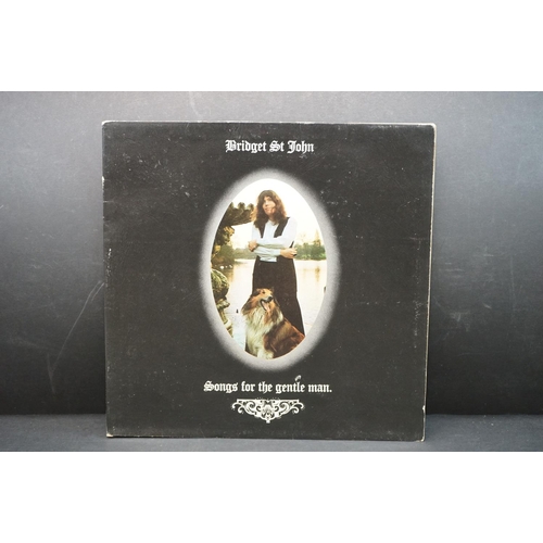 649 - Vinyl - Bridget St John Songs For The Gentle Man (DAN 8007) Stereo, gatefold sleeve.  Sleeve & Vinyl... 