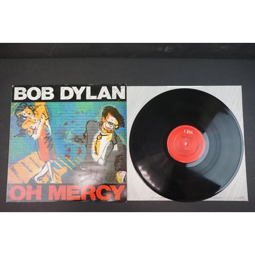 653 - Vinyl - Bob Dylan 6 LP's to include Oh Mercy, The Historic Basement Tapes (sticker removal damage to... 