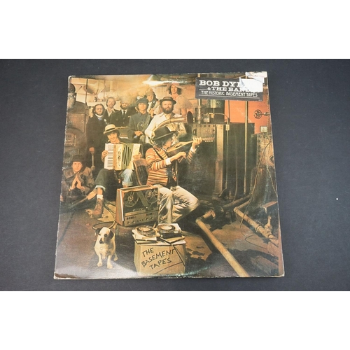 653 - Vinyl - Bob Dylan 6 LP's to include Oh Mercy, The Historic Basement Tapes (sticker removal damage to... 