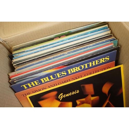 671 - Vinyl - Collection of approx 30 LP's spanning genres and decades including Moddy Blues x 8, Dire Str... 