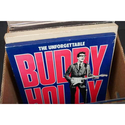 673 - Vinyl - Buddy Holly / The Crickets collection of 28 LP's 3 box sets The Unforgettable Buddy Holly, T... 