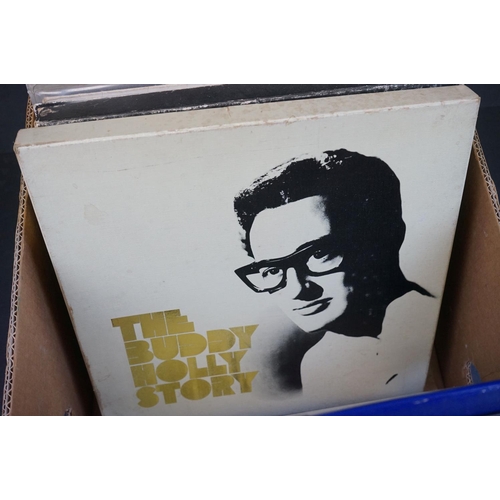 673 - Vinyl - Buddy Holly / The Crickets collection of 28 LP's 3 box sets The Unforgettable Buddy Holly, T... 