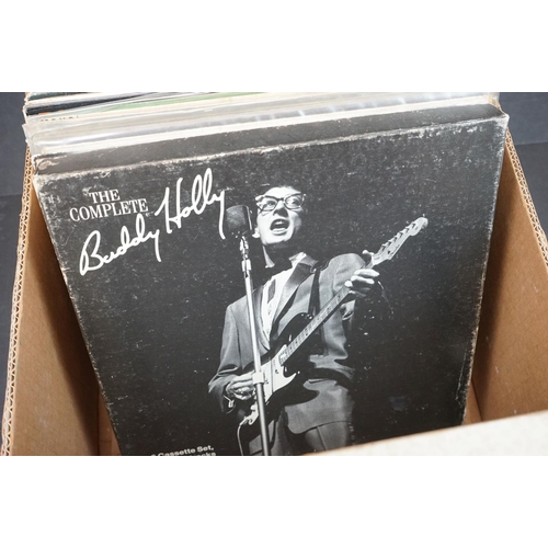 673 - Vinyl - Buddy Holly / The Crickets collection of 28 LP's 3 box sets The Unforgettable Buddy Holly, T... 