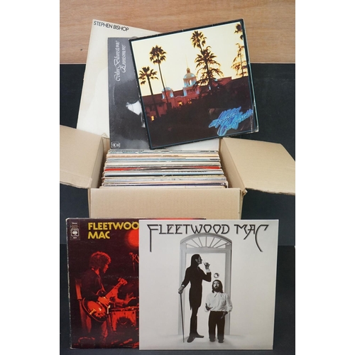 675 - Vinyl - Rock & Pop collection of approx 70 LP's to include Chris Rea, Steely Dan, Toto, Sting, Rod S... 