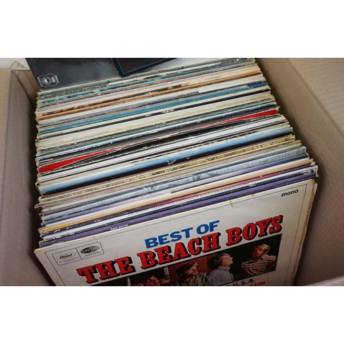 675 - Vinyl - Rock & Pop collection of approx 70 LP's to include Chris Rea, Steely Dan, Toto, Sting, Rod S... 