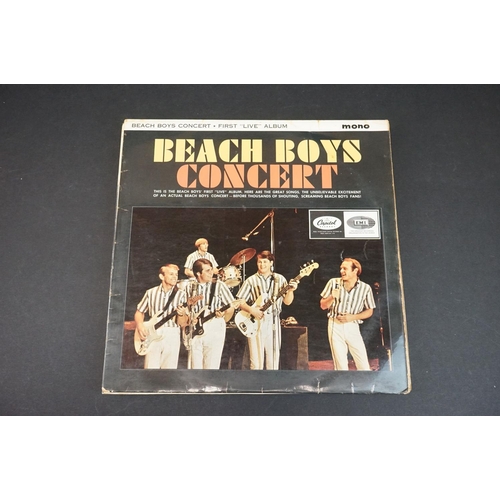 83 - Vinyl - 10 Beach Boys LP's to include All Summer Long, Beach Boys Concert, Greatest Hits, Pet Sounds... 